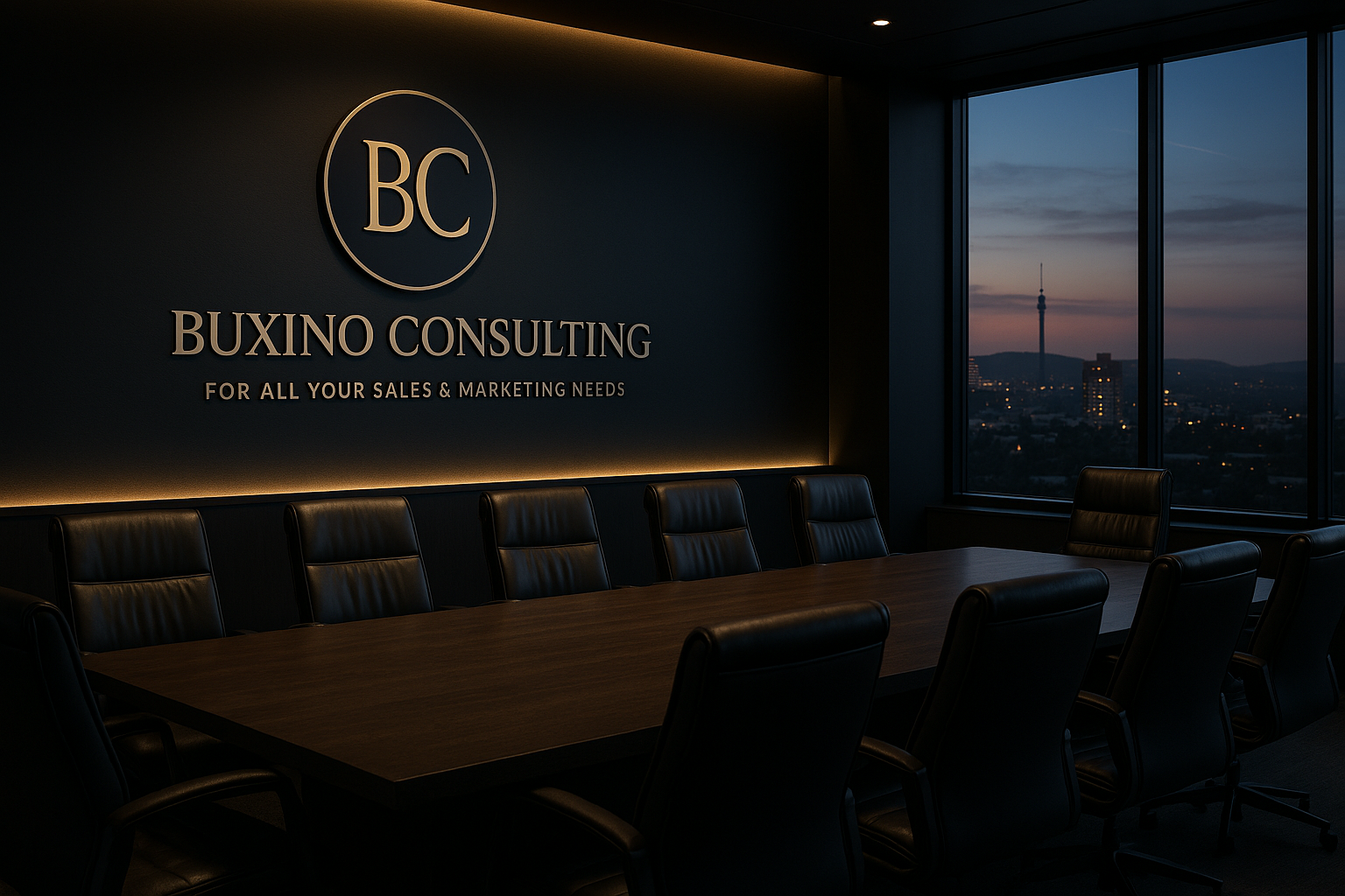 Buxino boardroom environment